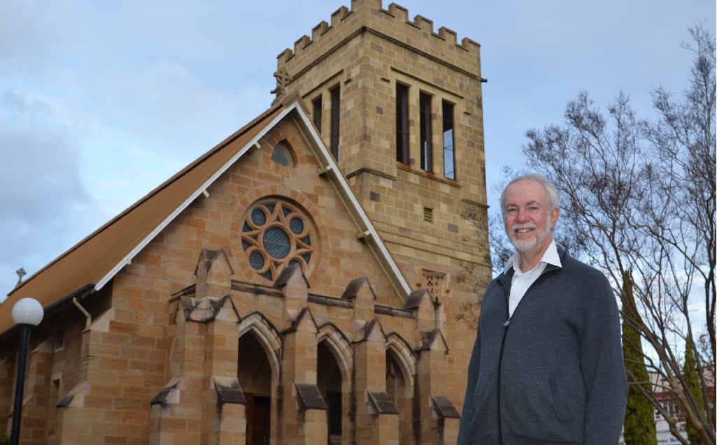 REDEEMED: St Mark’s Anglican Church Reverend Rod Winterton said the 147-year-old church was an icon in town and a lot of work needed to be done to restore it.